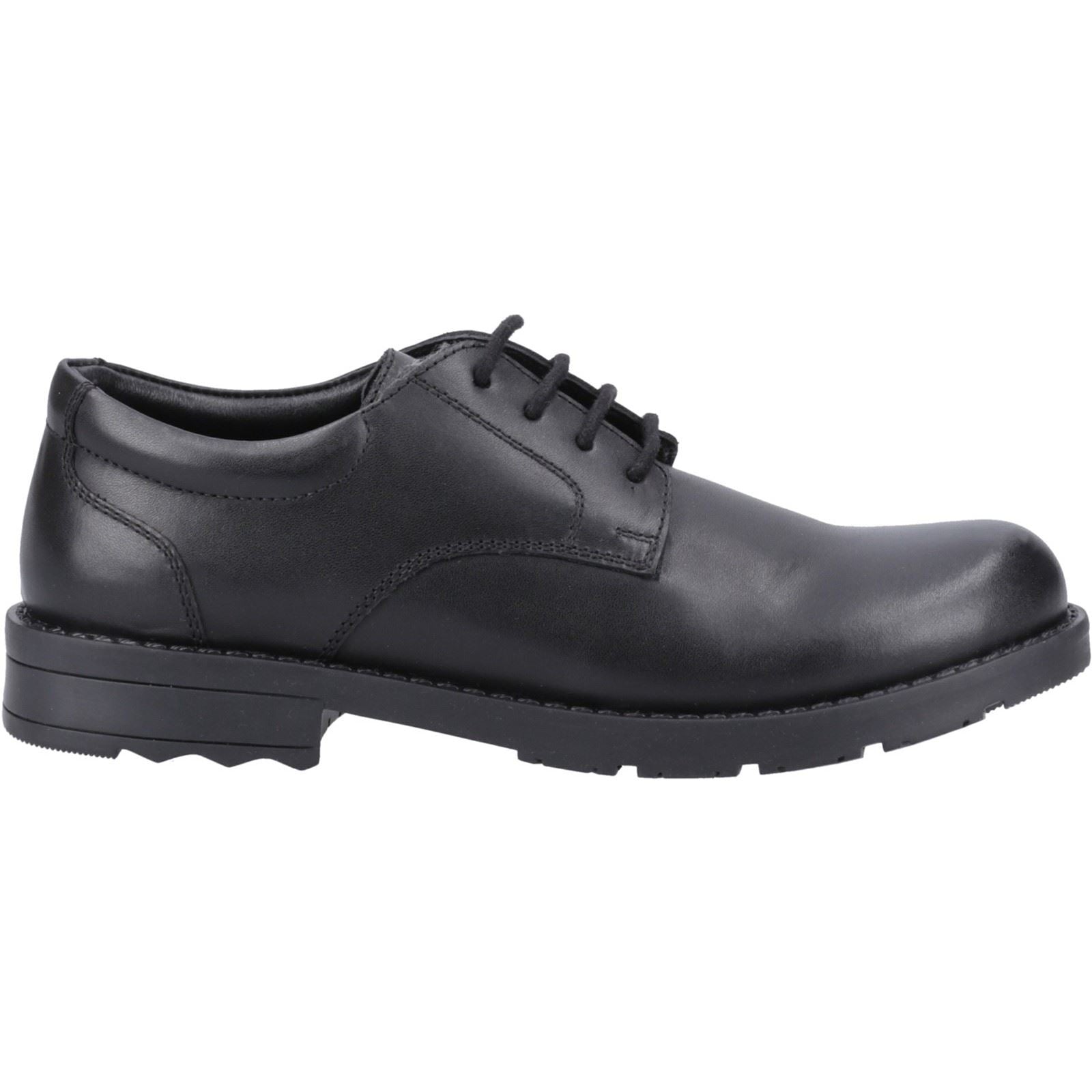 Hush Puppies Bruno Senior Lederschuhe In Schwarz Für Jungen