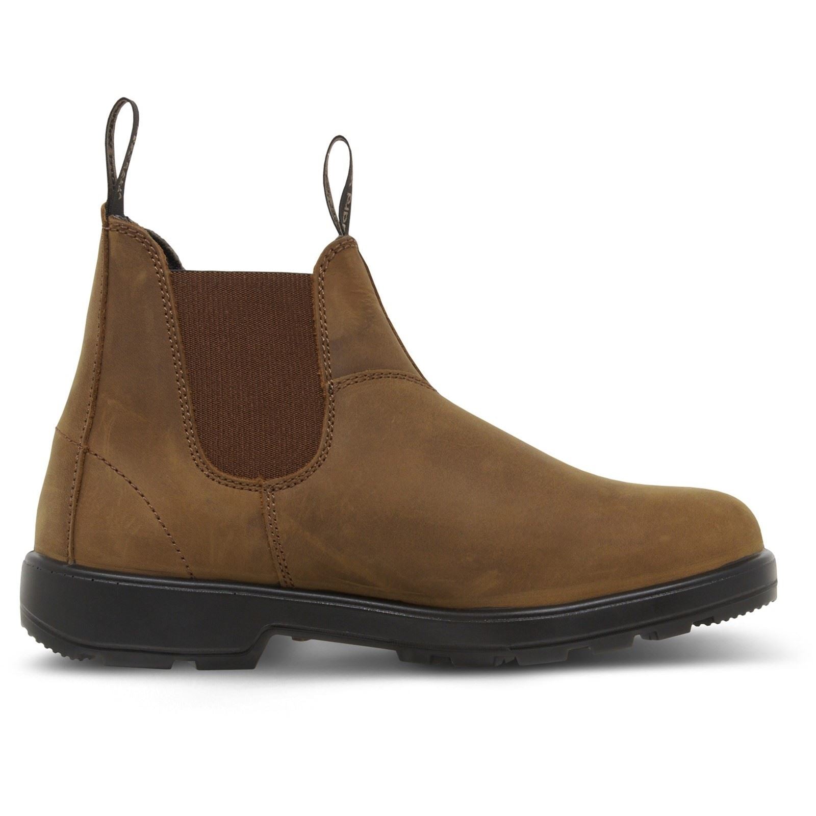 Hard Yakka Brunswick Leder Herren Sattelbraune Nubukstiefel