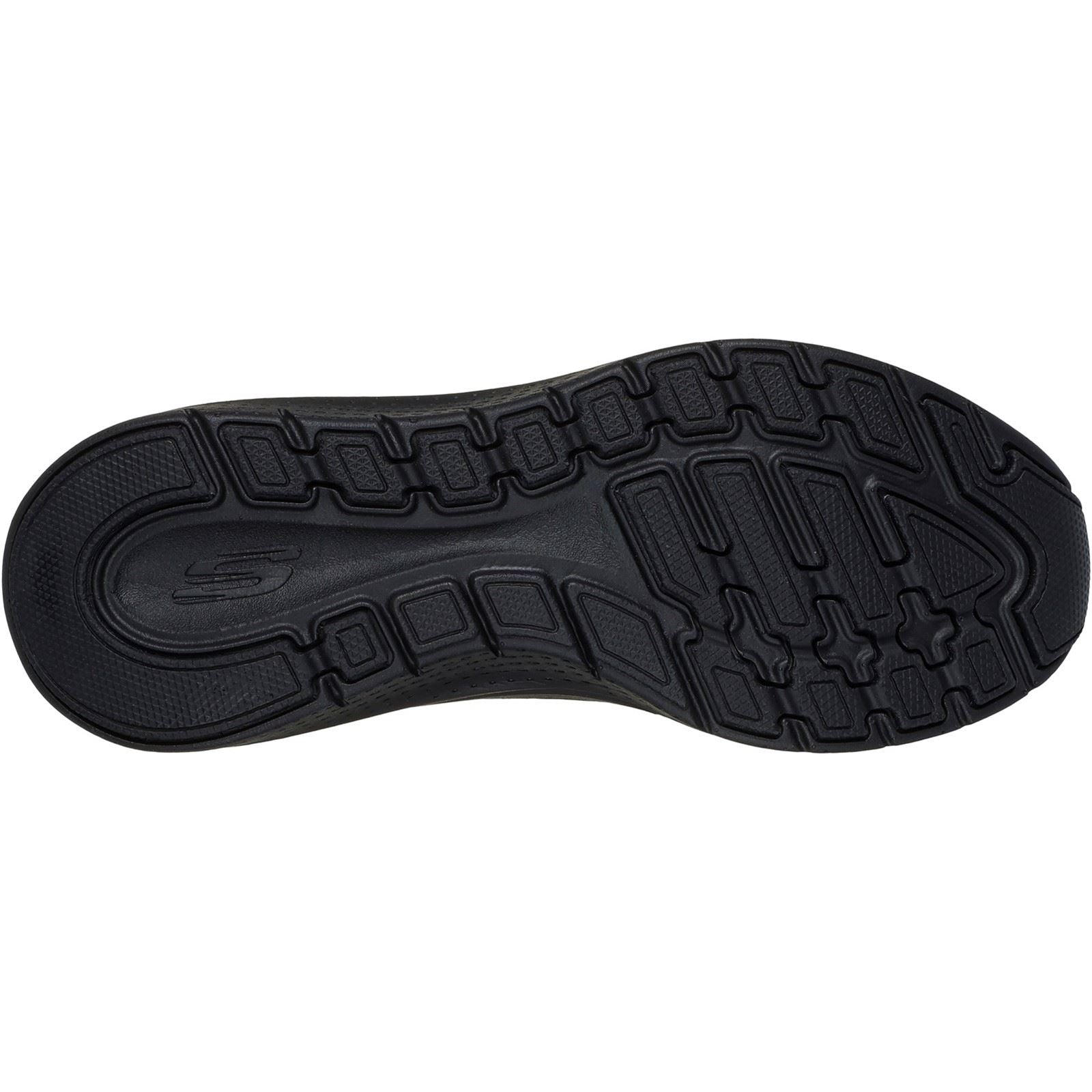 Skechers Arch Fit 2.0 - Big League Textile Damen-Sneaker In Schwarz