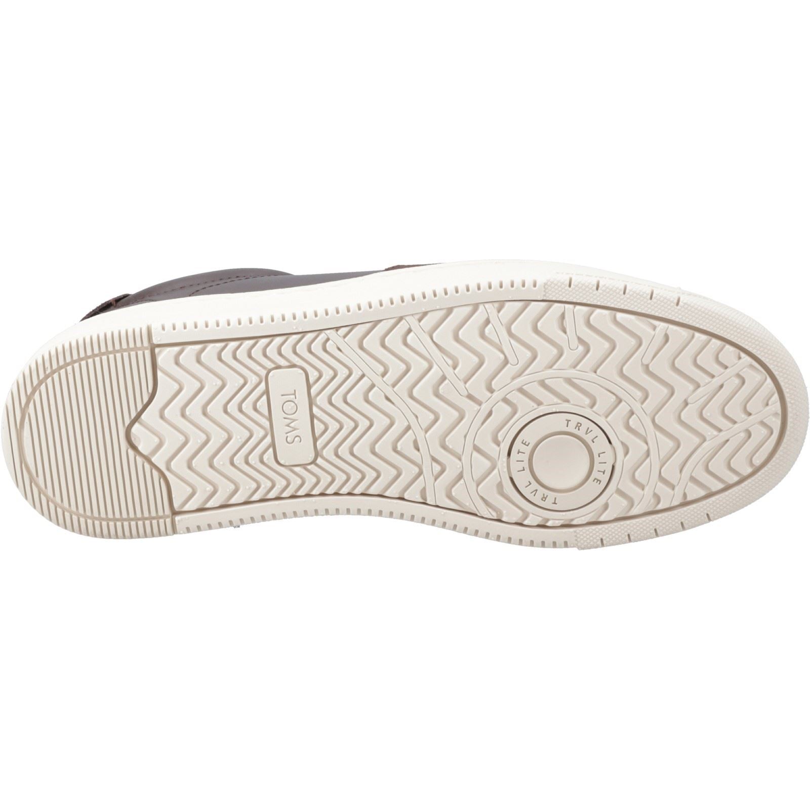 TOMS TRVL Lite Court Leder Herren Braune Sneaker