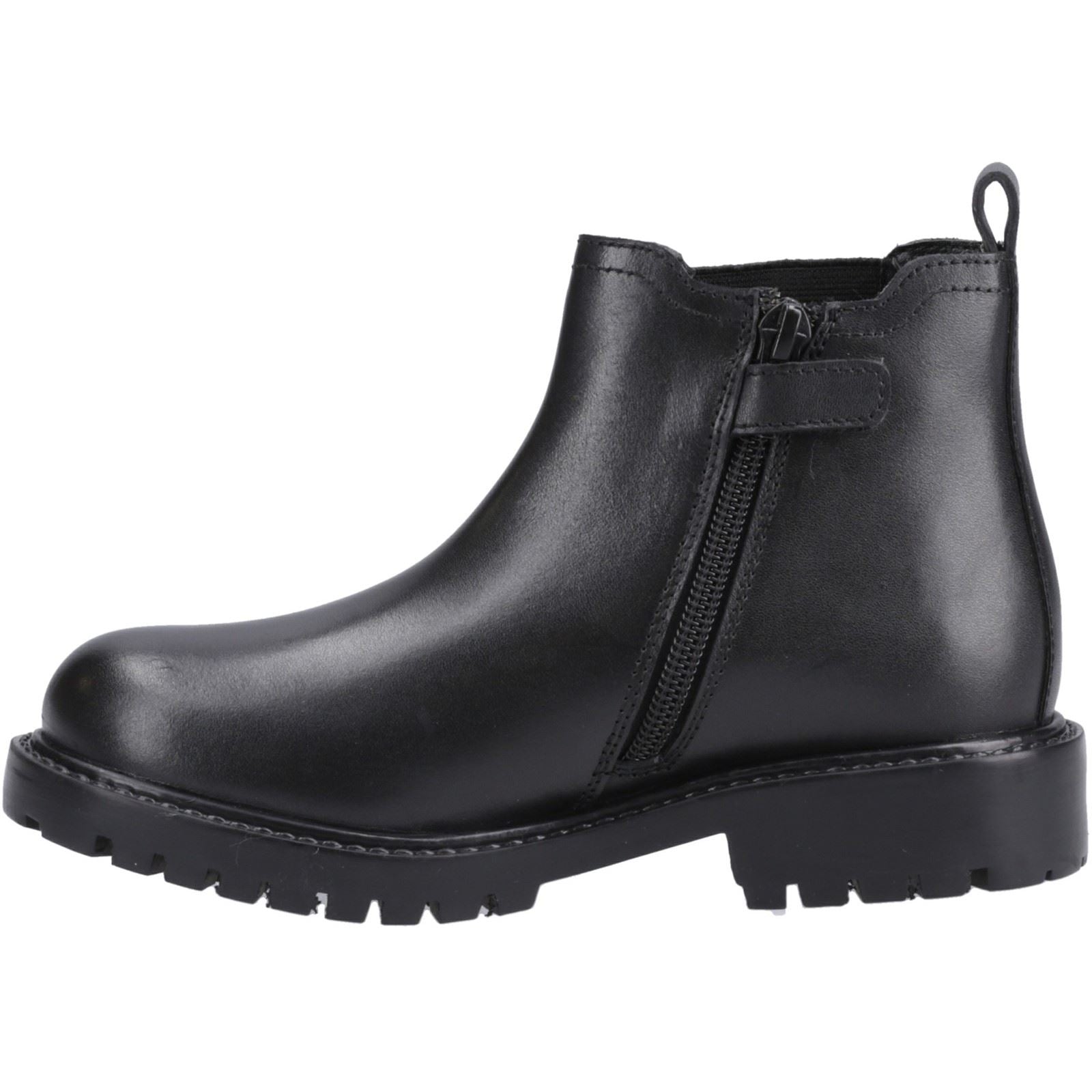 Hush Puppies Ariella Chelsea Mädchen Schwarze Farbe Lederstiefel