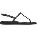 Crocs Miami Studded Thong Flip Thermoplastische Damen Schwarze Sandalen