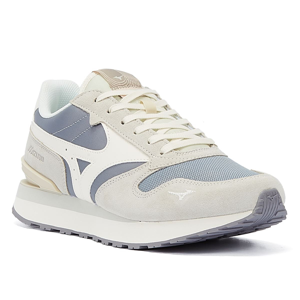 Mizuno MIZUNO RB87 Grau-Violette Wildleder-Sneakers