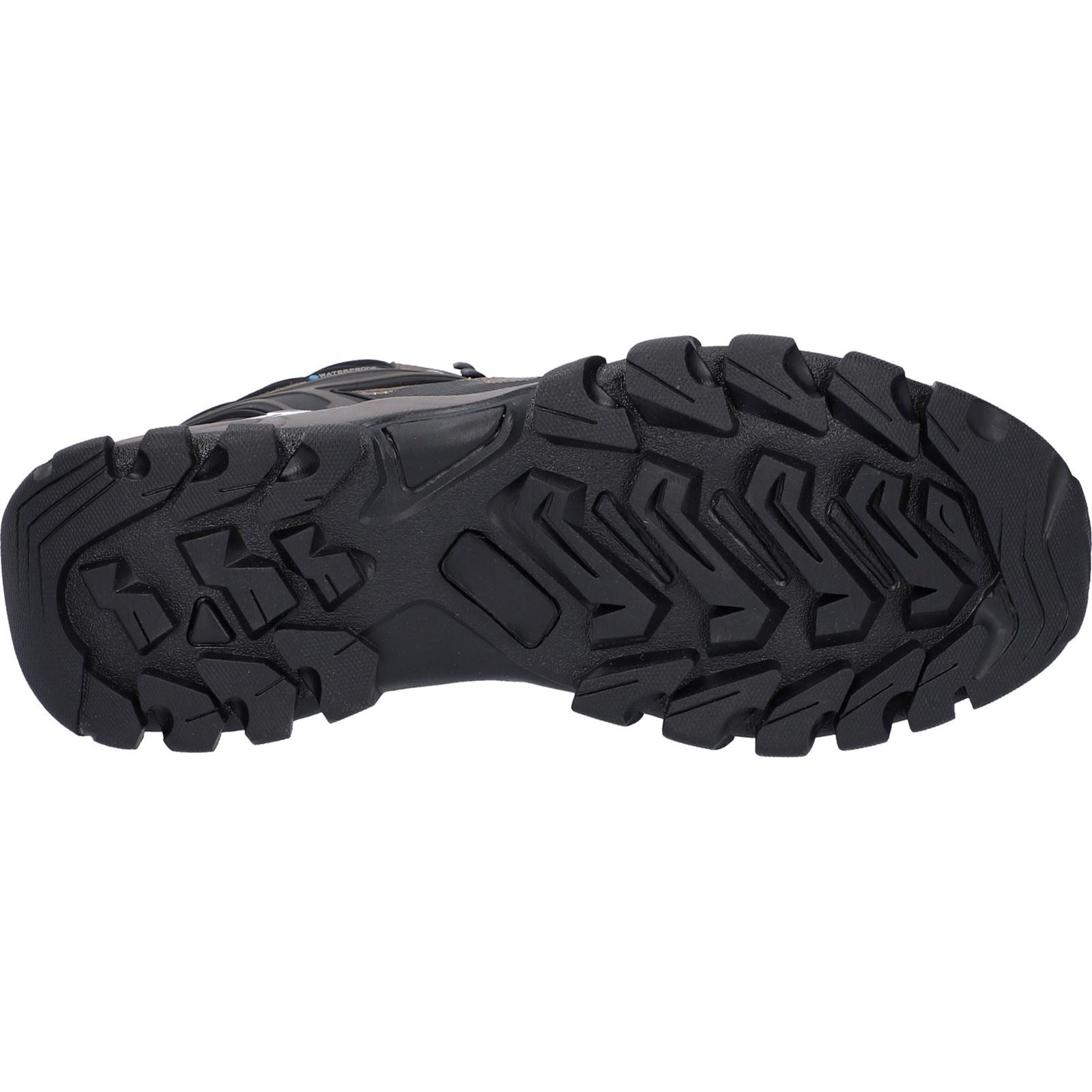 Hi-Tec V-Lite Explorer WP Rinds Wildleder Herren Wanderschuhe In Kastanienbraun/Orange