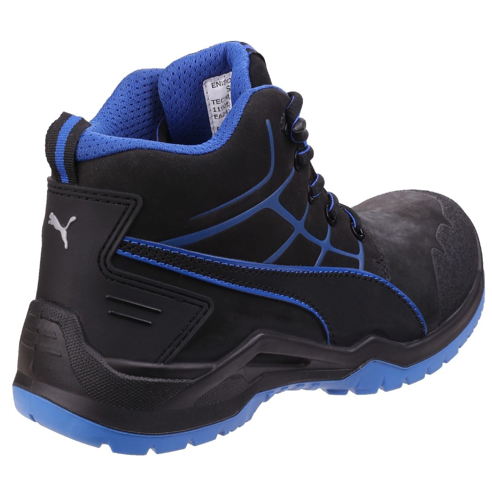 Puma Safety Krypton Nubuck Blau Sicherheitsstiefel