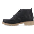 Sperry Savanna Leder Damen Schwarze Stiefel