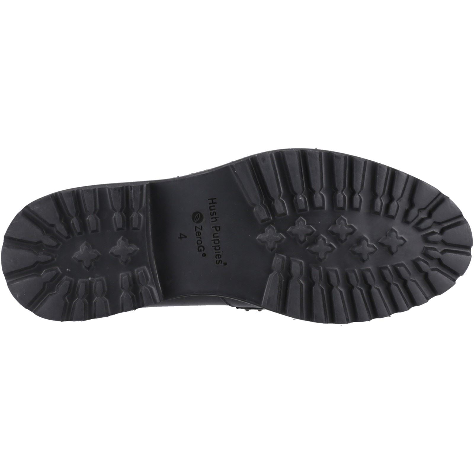 Hush Puppies Genie Leder Frauen Schwarze Farbe schuhe