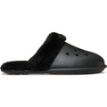 Crocs Classic Fuzz Scuff Thermoplastische Schwarze Herrenpantoletten
