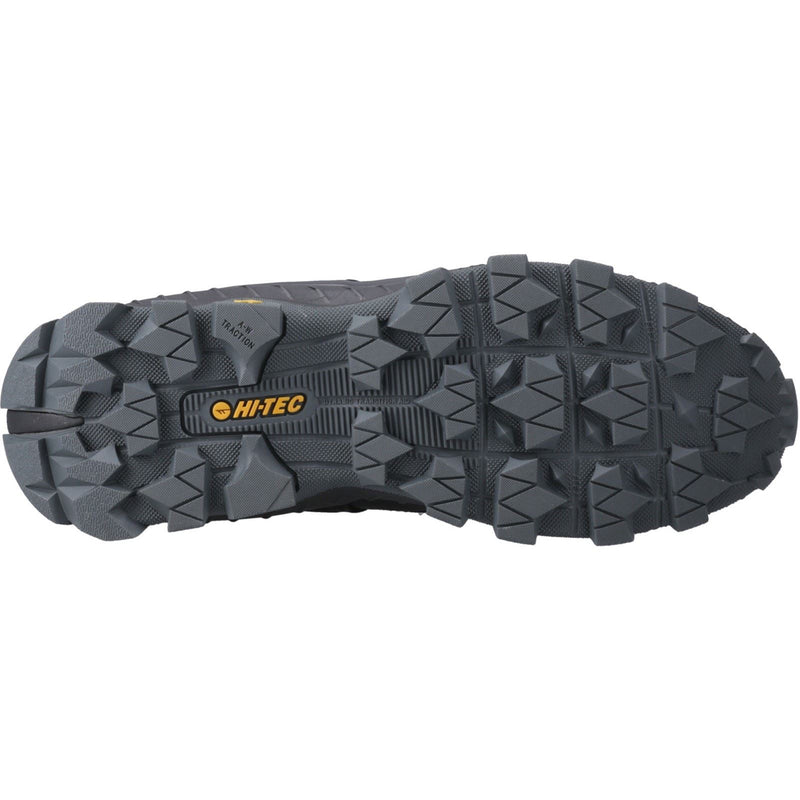 Hi-Tec Rainier Herren Wanderstiefel Aus Schwarzem Polyester