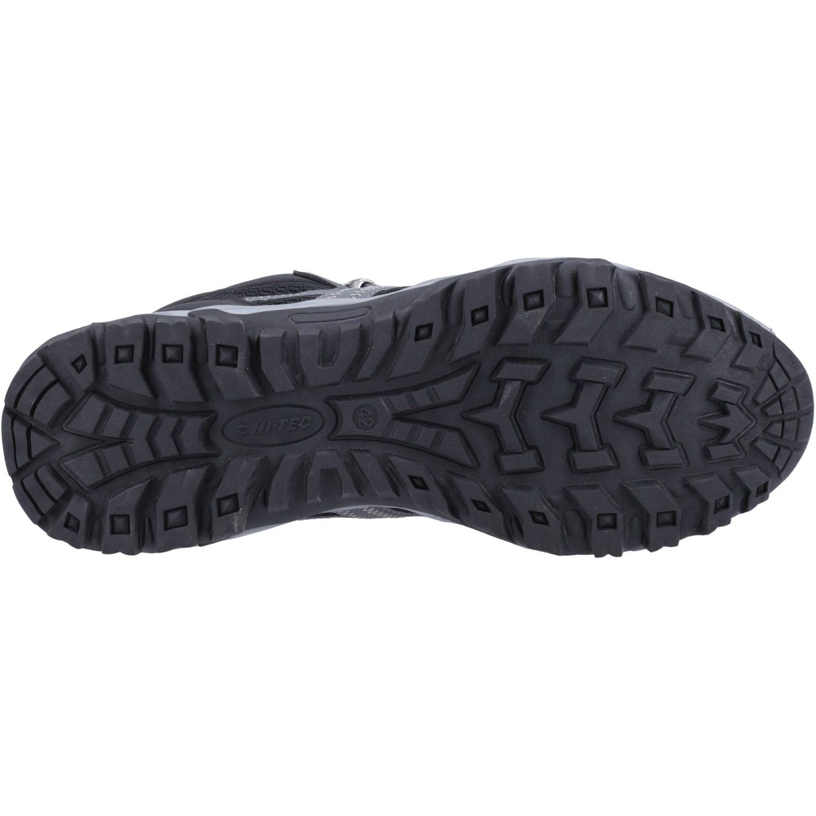 Hi-Tec Jaguar Mid Polyester Herren Wanderstiefel In Graphit/Schwarz/Citron