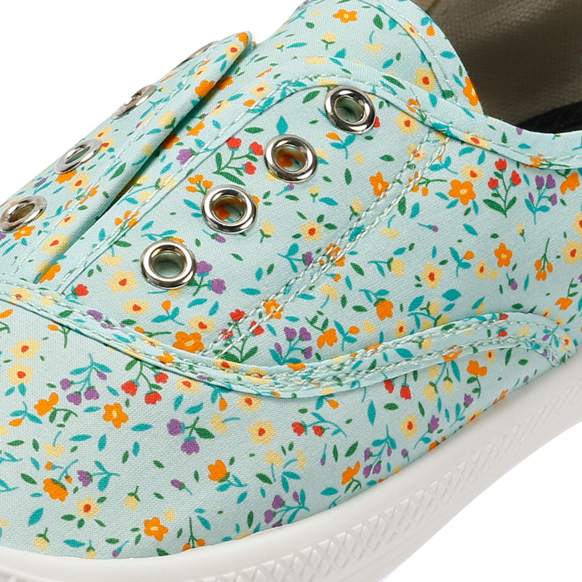 Penguin Anita Canvas Damenschuhe In Grün