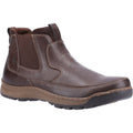 Hush Puppies Gavin Leder Herren Stiefel Braun
