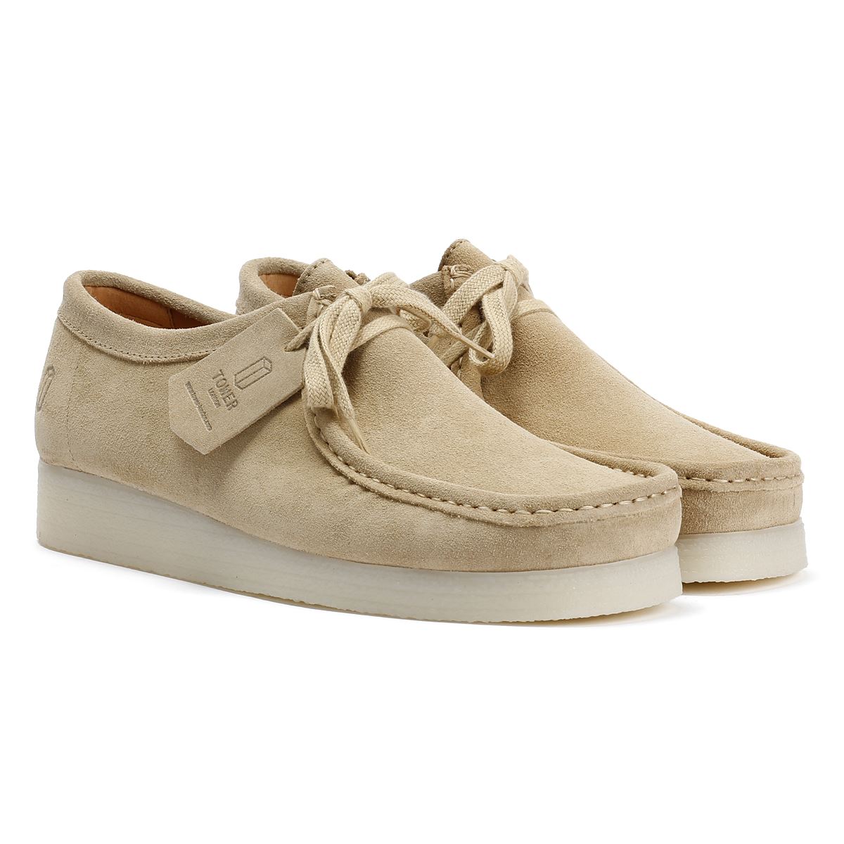 Tower Footwear Apache Sand Veloursleder Schnürschuhe