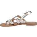 Hush Puppies Hope Damen Sandalen Aus Leder In Gold
