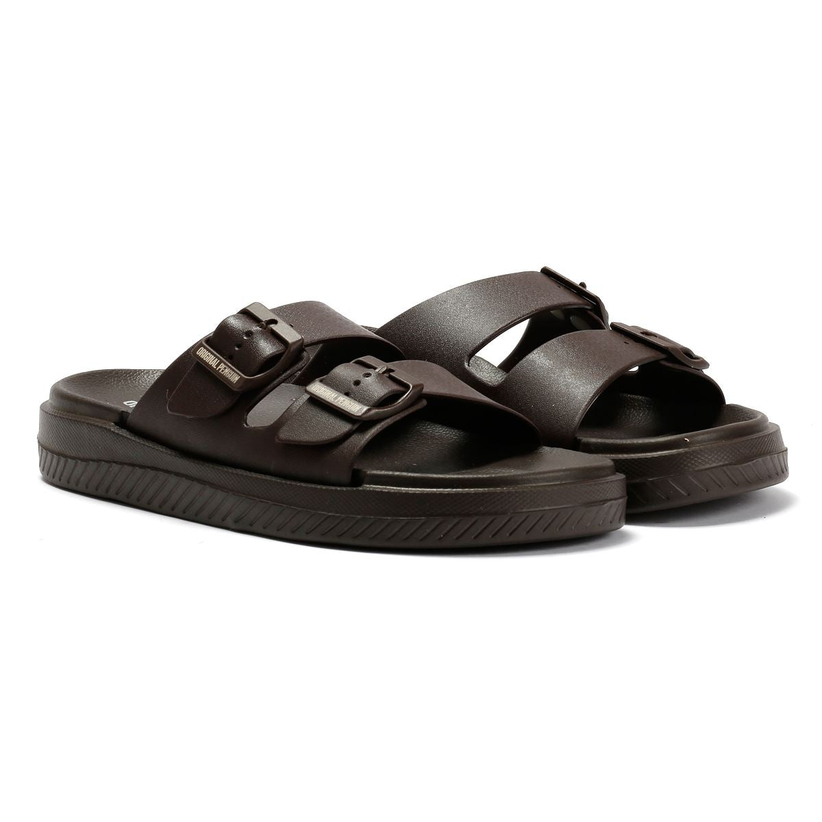 Penguin Playa Herren Braune Sandalen