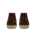 Clarks Originals Wallabee Textile Herren Braune Stiefel