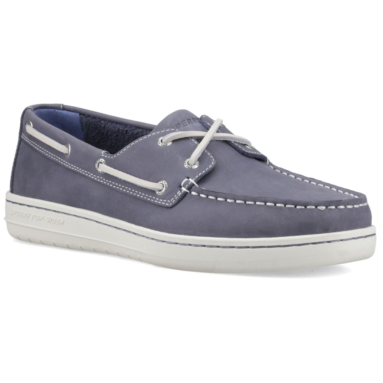 Sperry Strake 2-Eye Boat Leder Herren Marine Bootschuhe