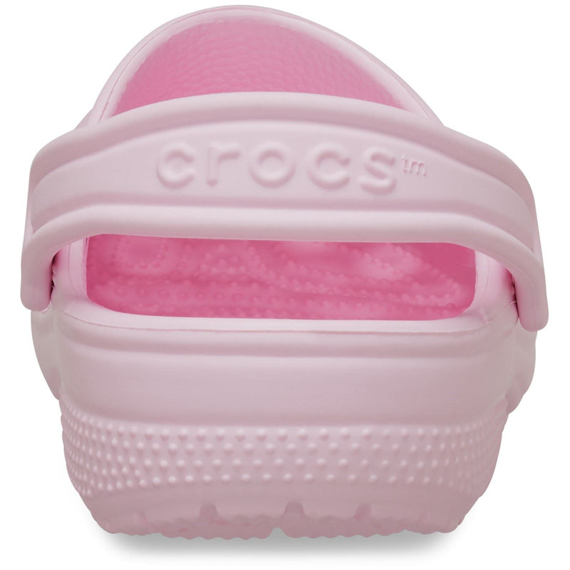 Crocs Toddler Classic Croslite Gummi Rosa Milch Loafers