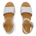 TOMS Diana Damen Plateauschuhe Aus Silbernem Leder