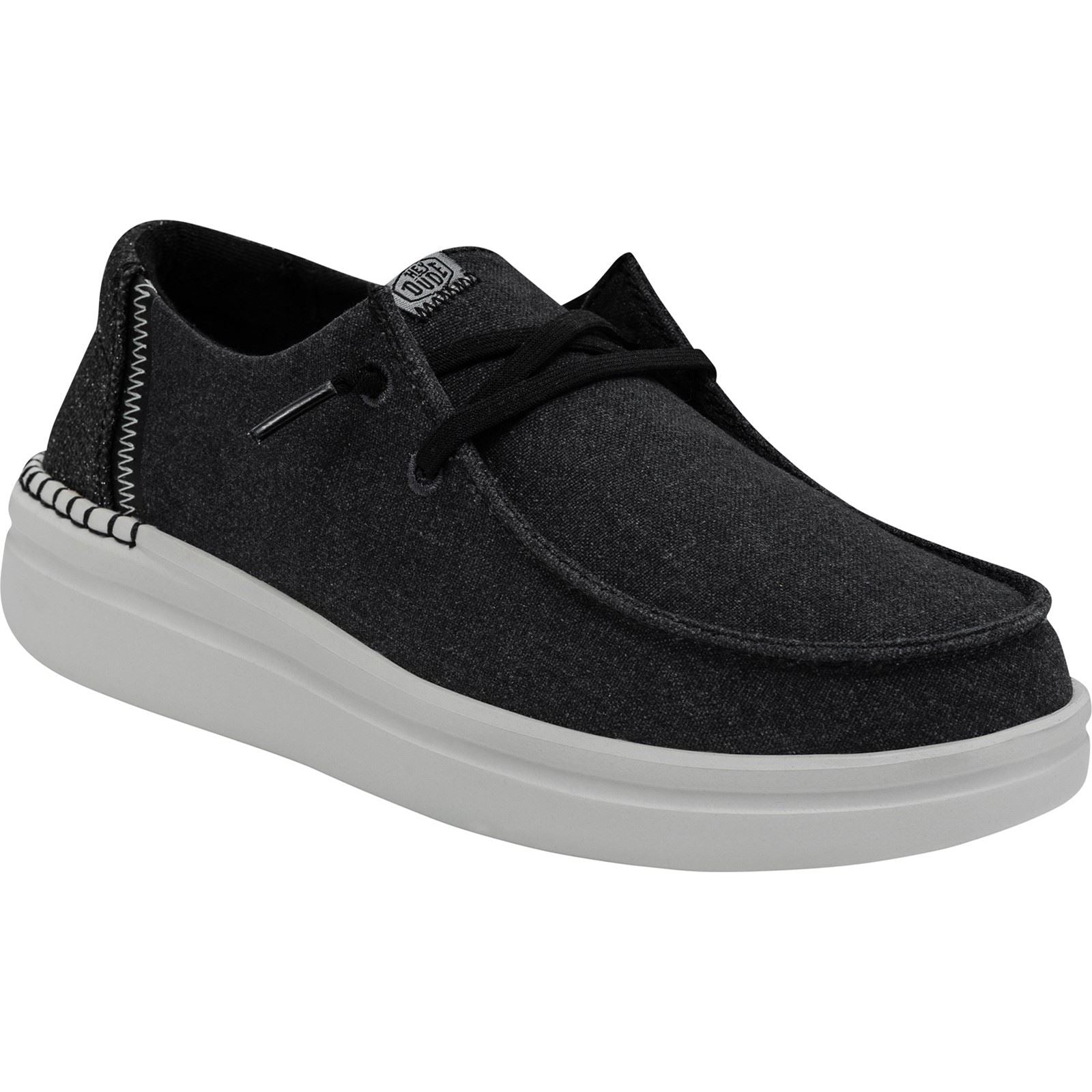 HEYDUDE Wendy Rise Damen-Schwarze Farbe Loafer