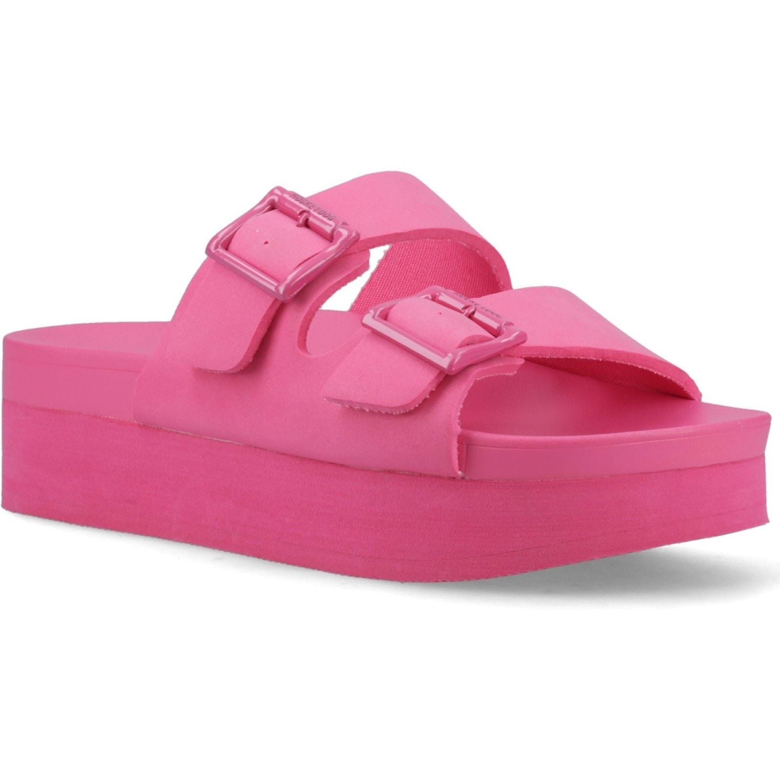 Rocket Dog Esti Plus PU Eva Damen Sandalen In Leuchtendem Pink