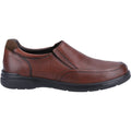 Hush Puppies Matthew Leder Herren Braune Slipper
