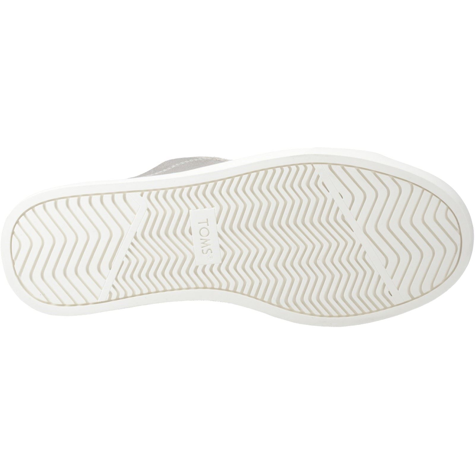 TOMS Kameron Leder Damen Silber Sneakers