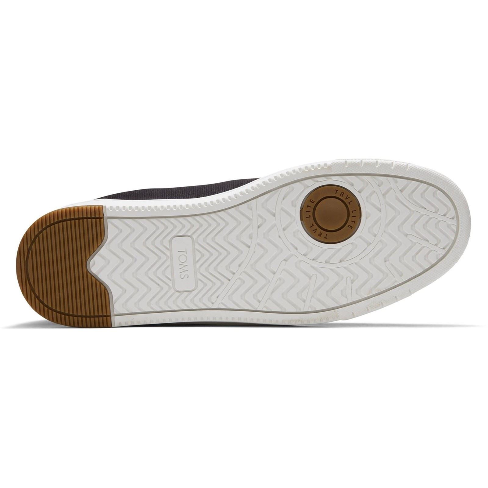 TOMS TRVL Lite 2.0 Low 100% Baumwolle Herren Schwarze Turnschuhe