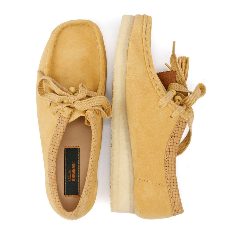Clarks Originals Wallabee Wildleder Damenschuhe In Braun