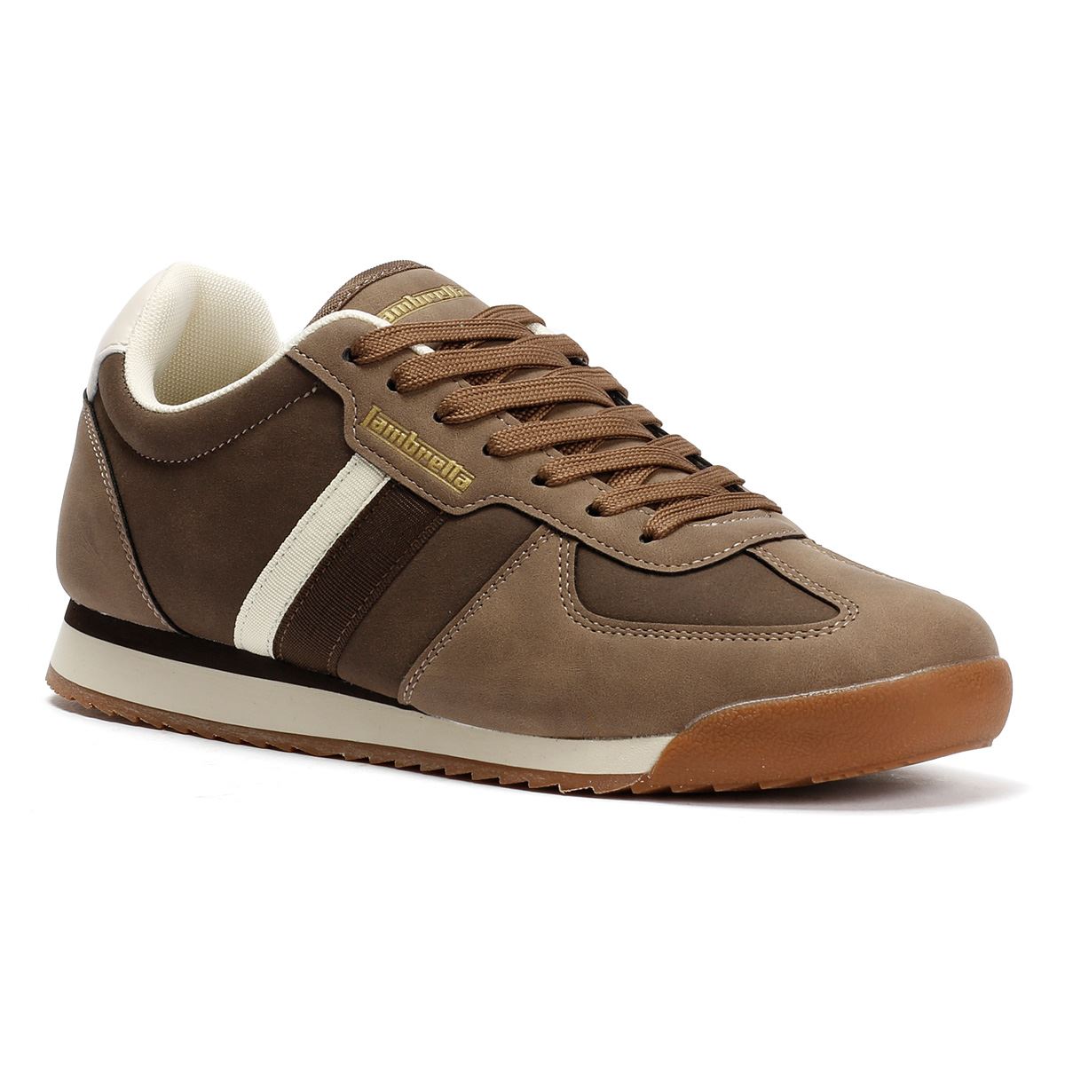 Lambretta Diego Herren Braune Sneakers