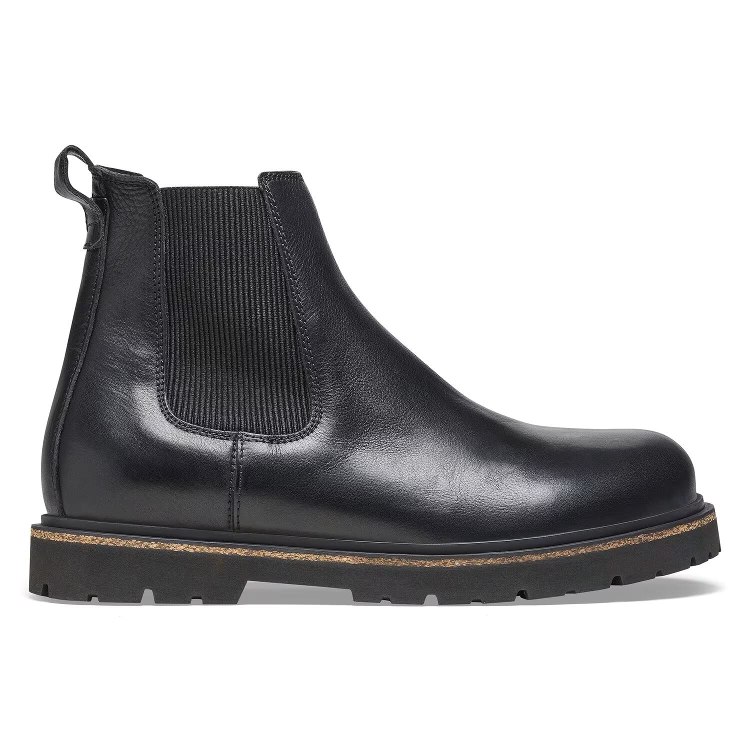 Birkenstock Highwood Chelsea Schwarze Farbe Herrenlederstiefel