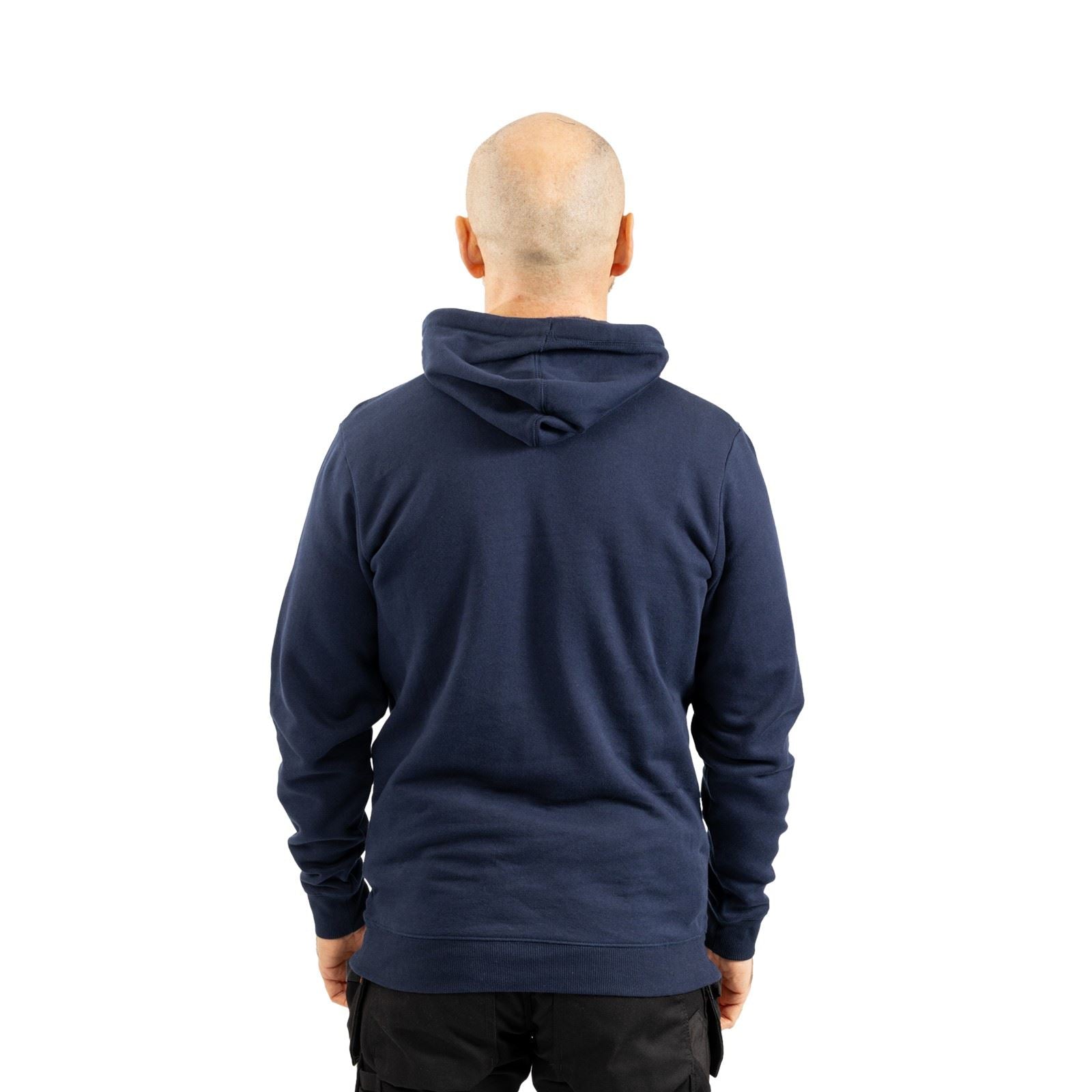 Helly Hansen Workwear Manchester Baumwoll Herrenblauer Kapuzensweatshirt