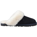 Hush Puppies Samantha Damen Hausschuhe aus Wildleder in Marineblau