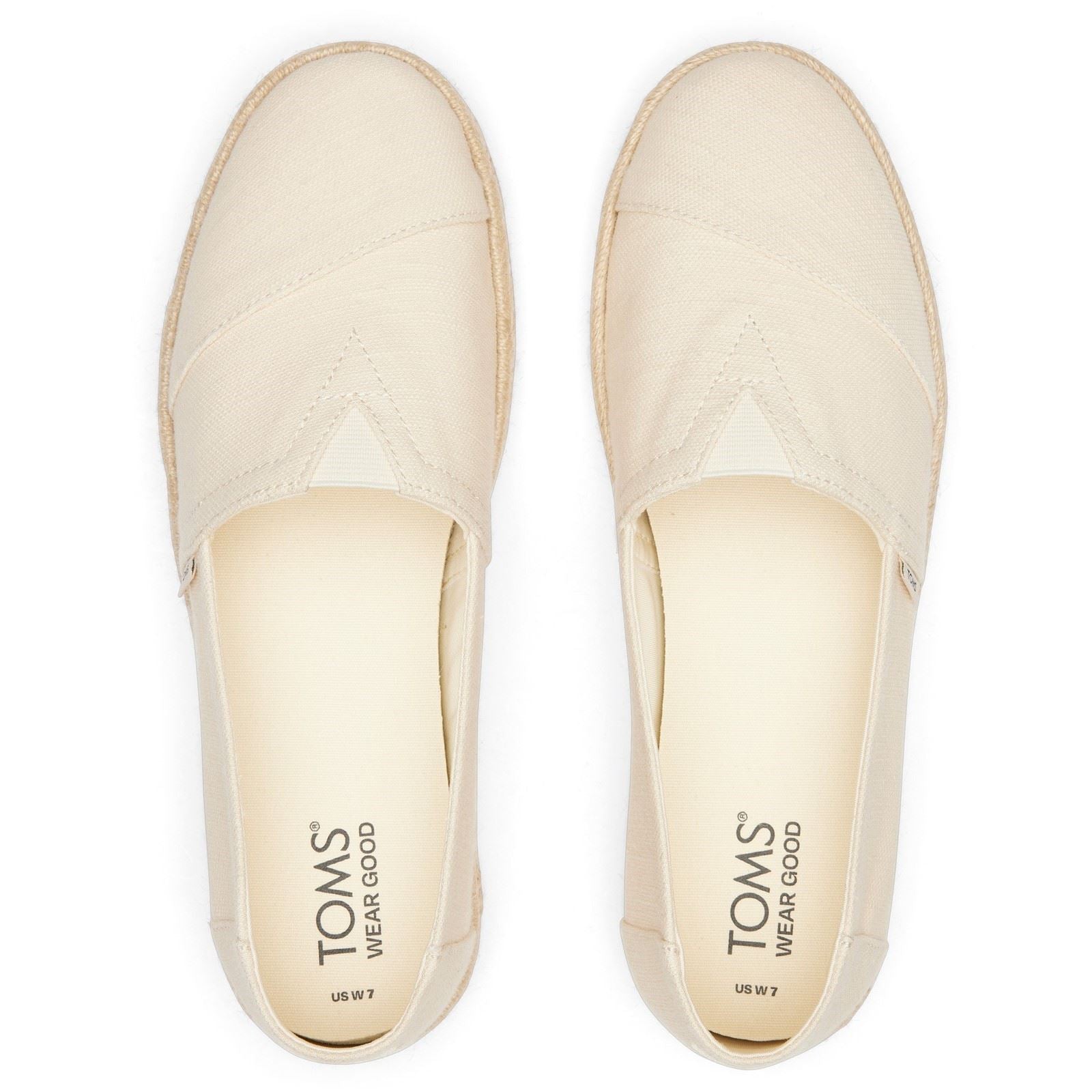 TOMS Alpargata Rope 2.0 Shoe Baumwolle Damen Natur Espadrilles