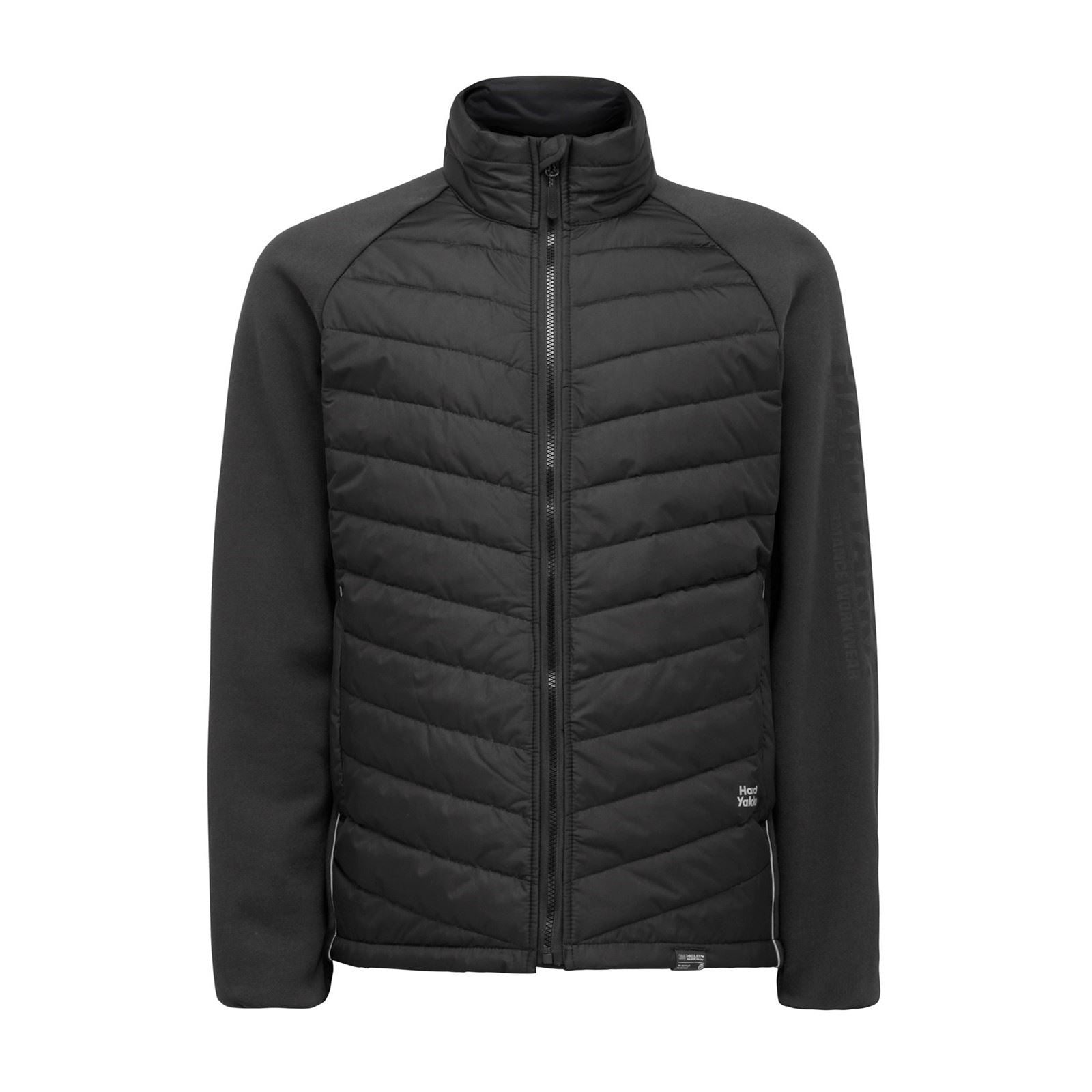Hard Yakka Apex Hybrid Herren Schwarze Jacke