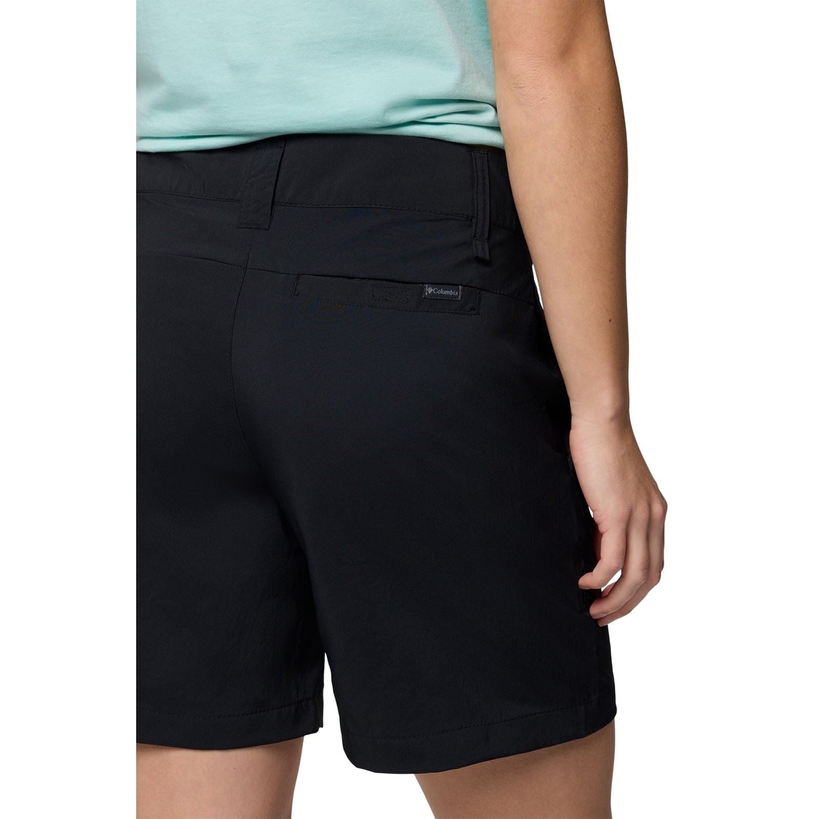 Columbia Silver Ridge Utility Polyester Damen Schwarze Farbe Wandershorts