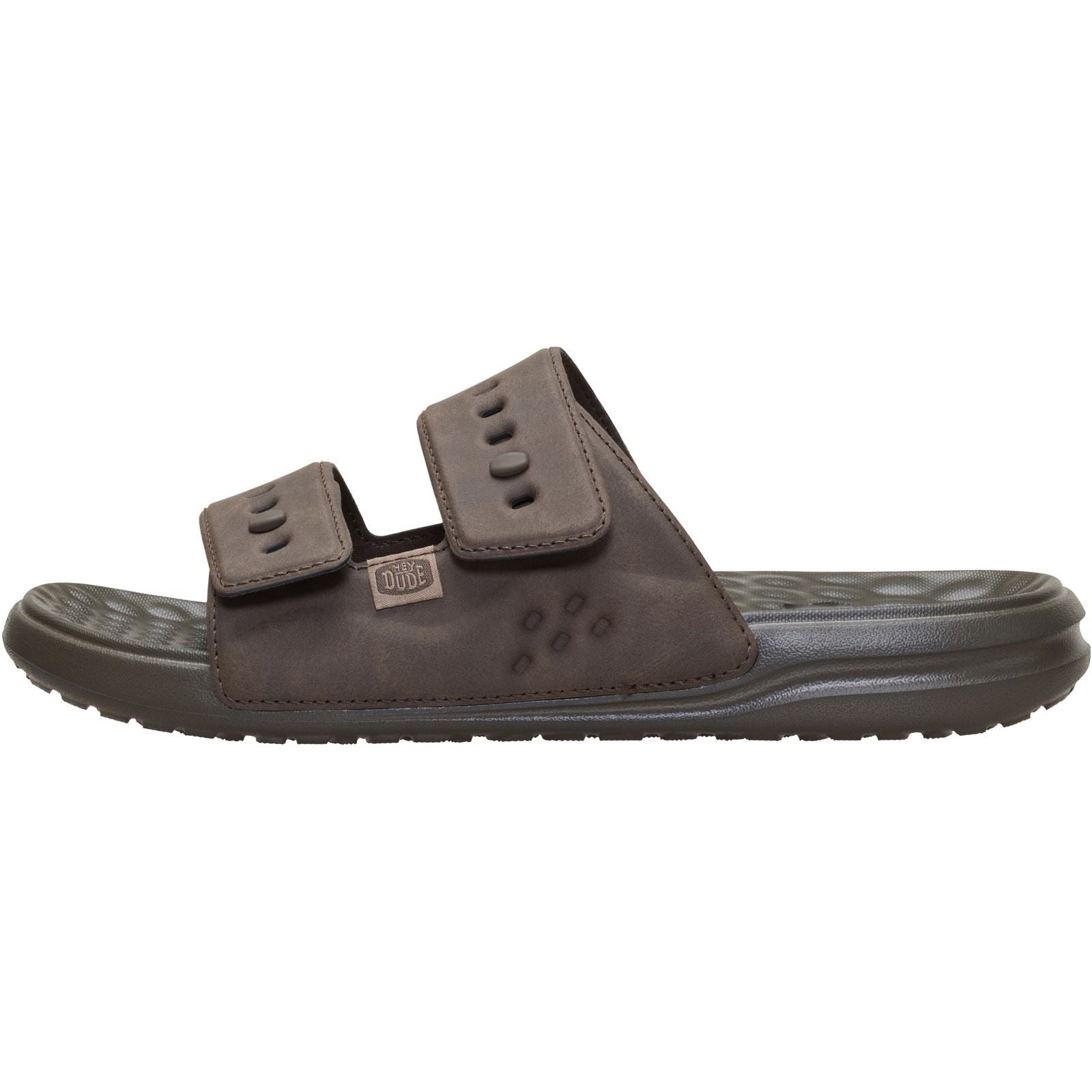HEYDUDE Wave 2 Strap Polyurethan Herren Major Braune Sandalen
