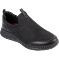 Skechers Workwear Cessnock Textile Herrenschwarze Sneakers