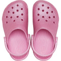 Crocs Classic Glitter Thermoplastische Rosa Tweed Glitzer Slipper