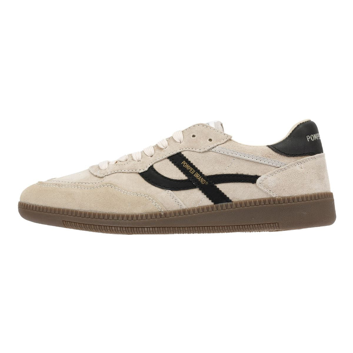Pompeii Elan Sala Herren Sneaker Aus Weißem Wildleder