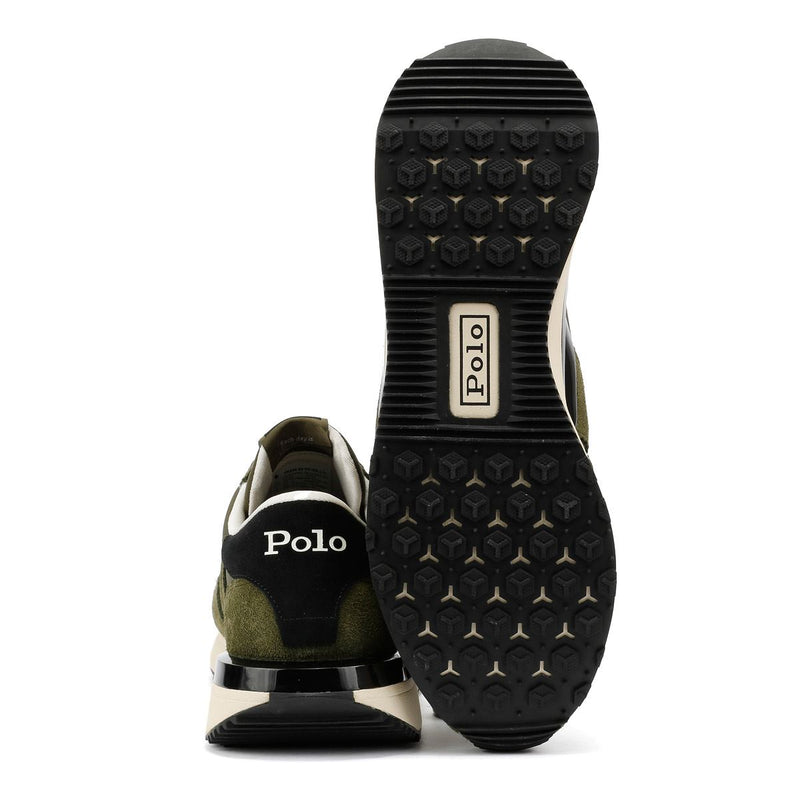 Polo Ralph Lauren Train 89 Herren Grüne Turnschuhe