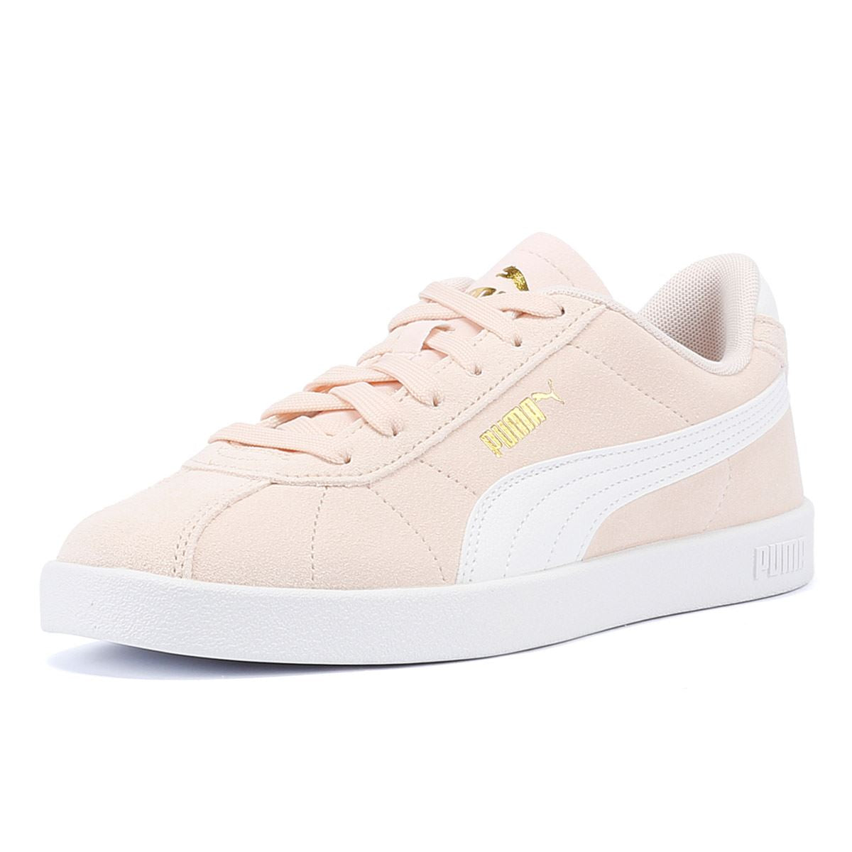 Puma Club II Damen Rosa Wildleder Sneakers