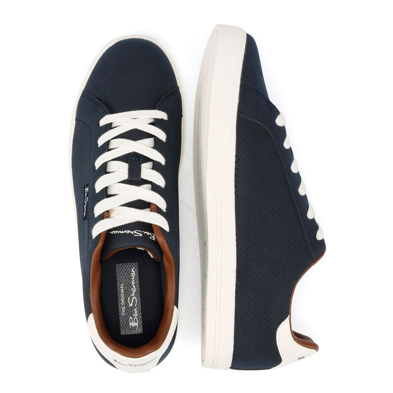 Ben Sherman Chase Herrenblaue Turnschuhe
