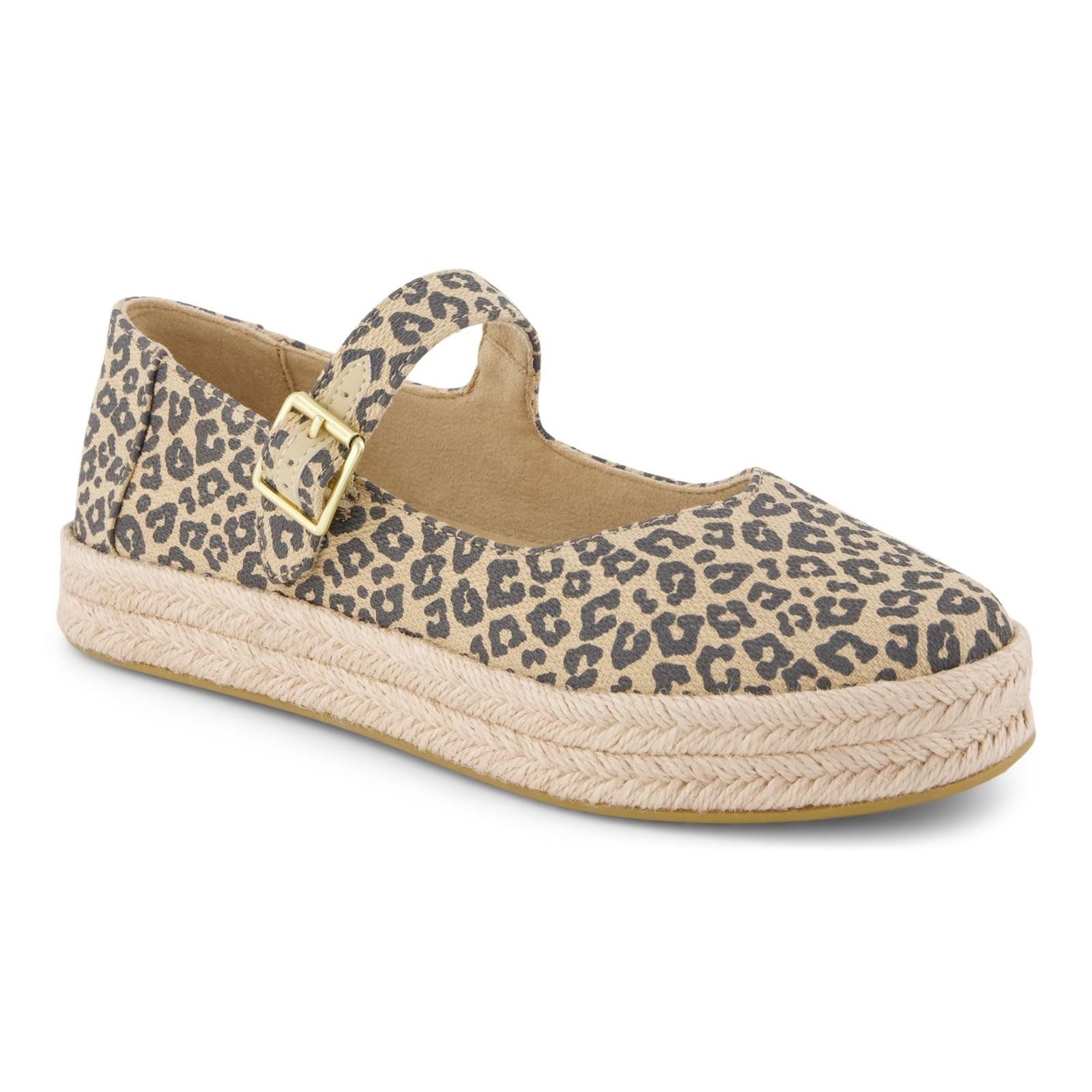TOMS Carolina Mary Jane Textil Damen Haferflocken Espadrilles
