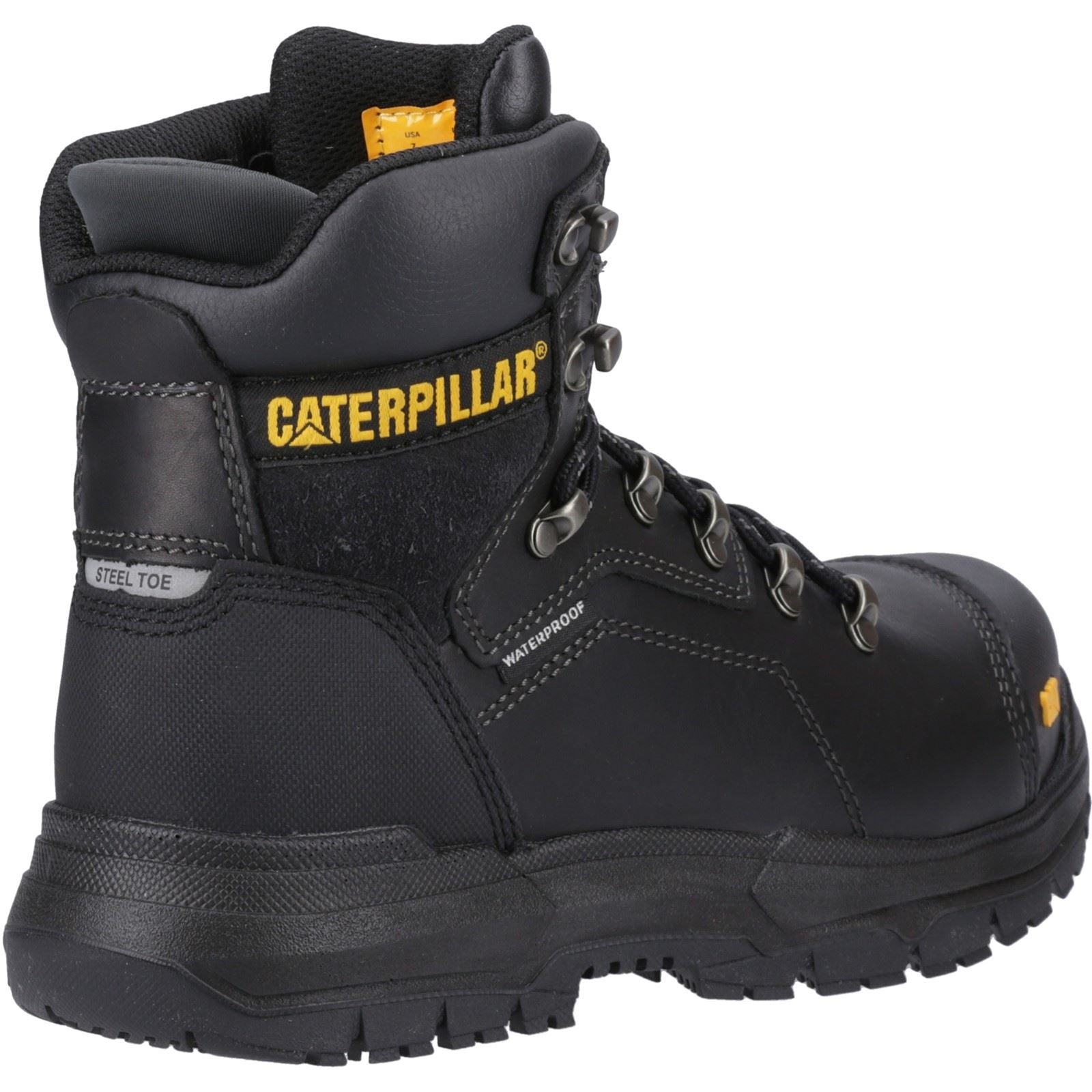 Caterpillar Diagnose 2.0 Leder Schwarze Sicherheitsschuhe