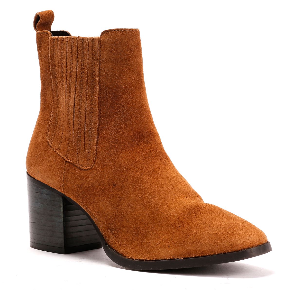 Osprey London The Naples Wildleder Damen Braune Stiefel