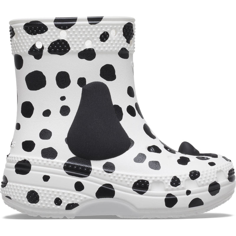 Crocs Classic Dalmatian Eva Weiße/Schwarze Farbe Gummistiefel