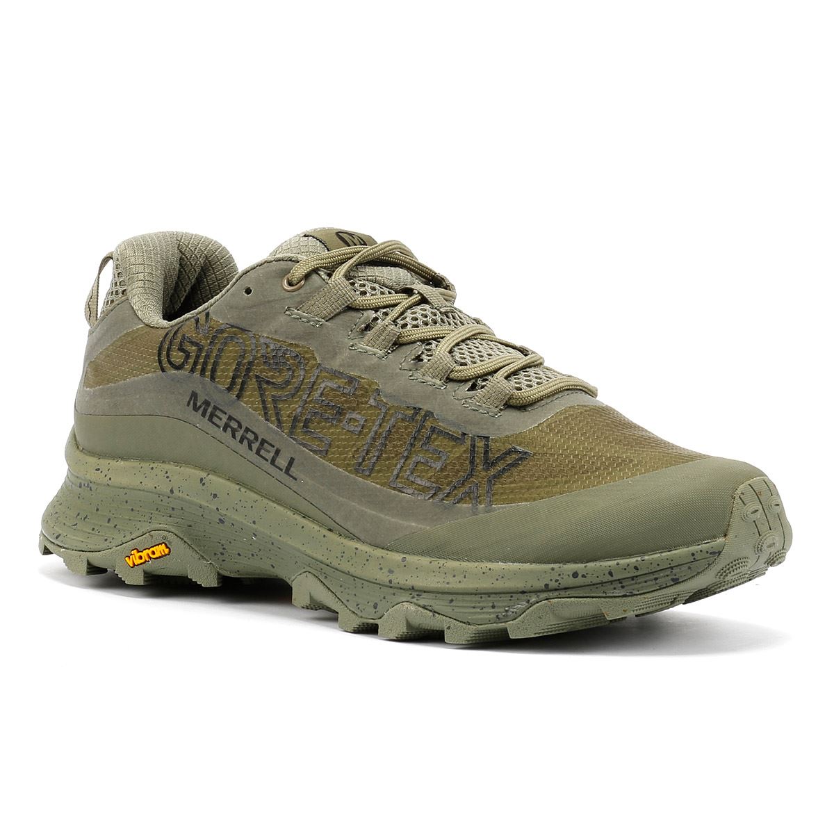 Merrell Moab Speed Gore-Tex SE Herren Grüne Turnschuhe