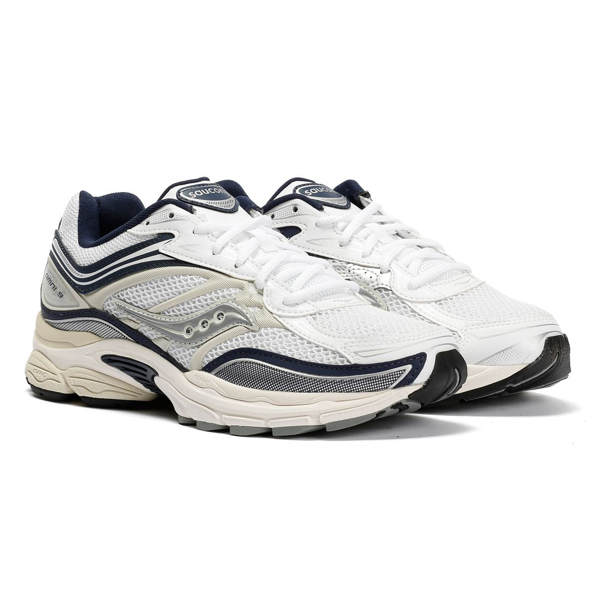 Saucony ProGrid Omni 9 Weiße Sneakers