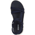 Skechers GO WALK Flex Sublime Polyester Damen Sandalen In Marineblau
